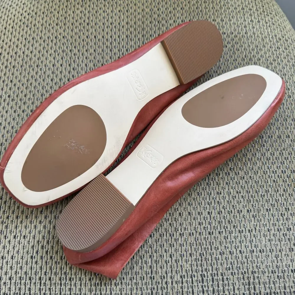 Korks by Kork Ease Padilla Leather Ballet Flats Size 7.5 - Picture 12 of 12